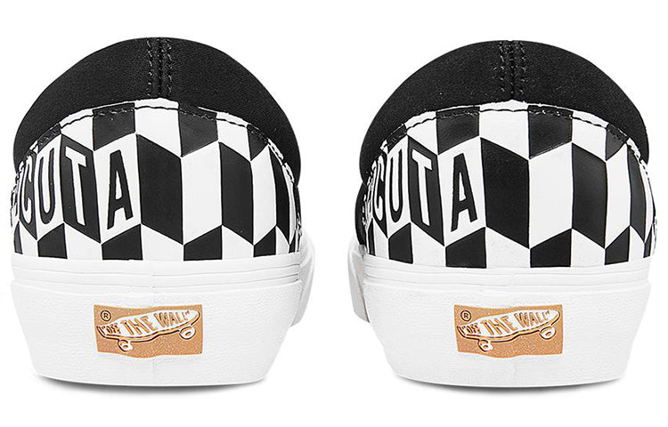 Vans Baracuta x Classic Slip-On 5 'Black Checkerboard' VN0A4UX40GD