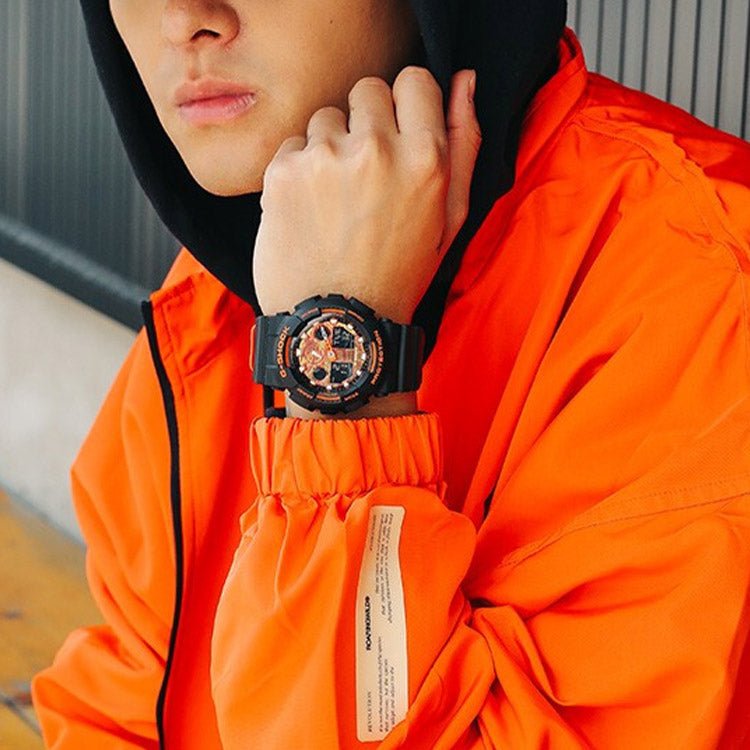 CASIO G-Shock Analog-Digital 'Black' GA-100BR-1APR