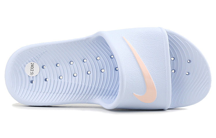 (WMNS) Nike Kawa Shower Light Blue Slippers 832655-401