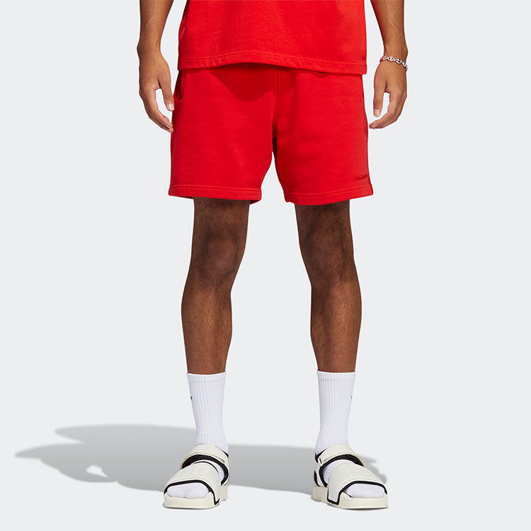 adidas x Pharrell Basic Sports Shorts 'Red' HF9929