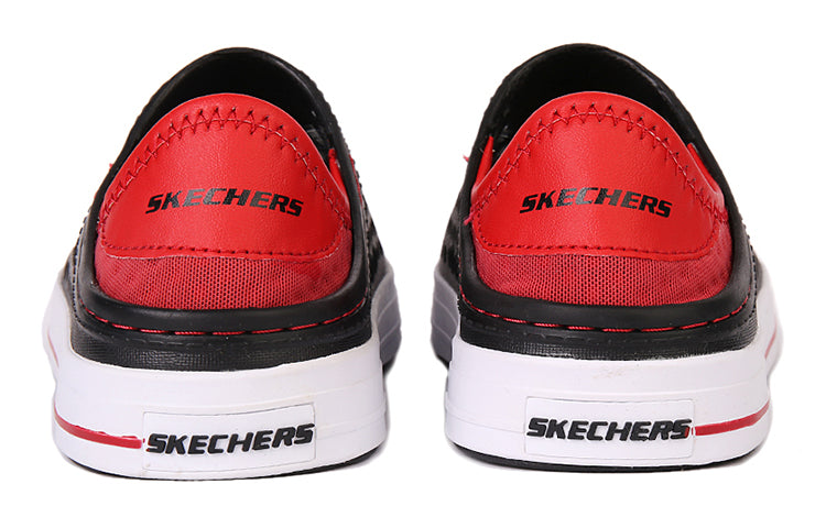 (GS) Skechers Guzman Steps Slip-Ons 'Black Red' 91995L-BKRD
