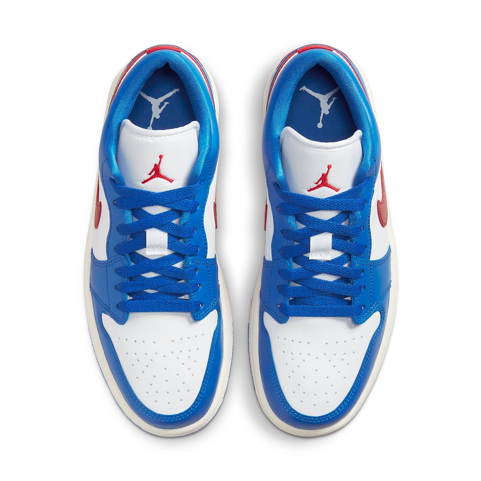 (WMNS) Air Jordan 1 Low 'Sport Blue Gym Red' DC0774-416