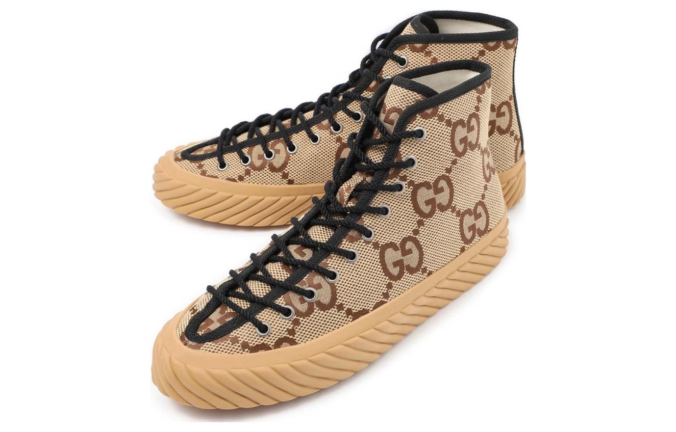 Gucci Maxi GG High Top 'Beige Ebony' 703034-UKOH0-2590