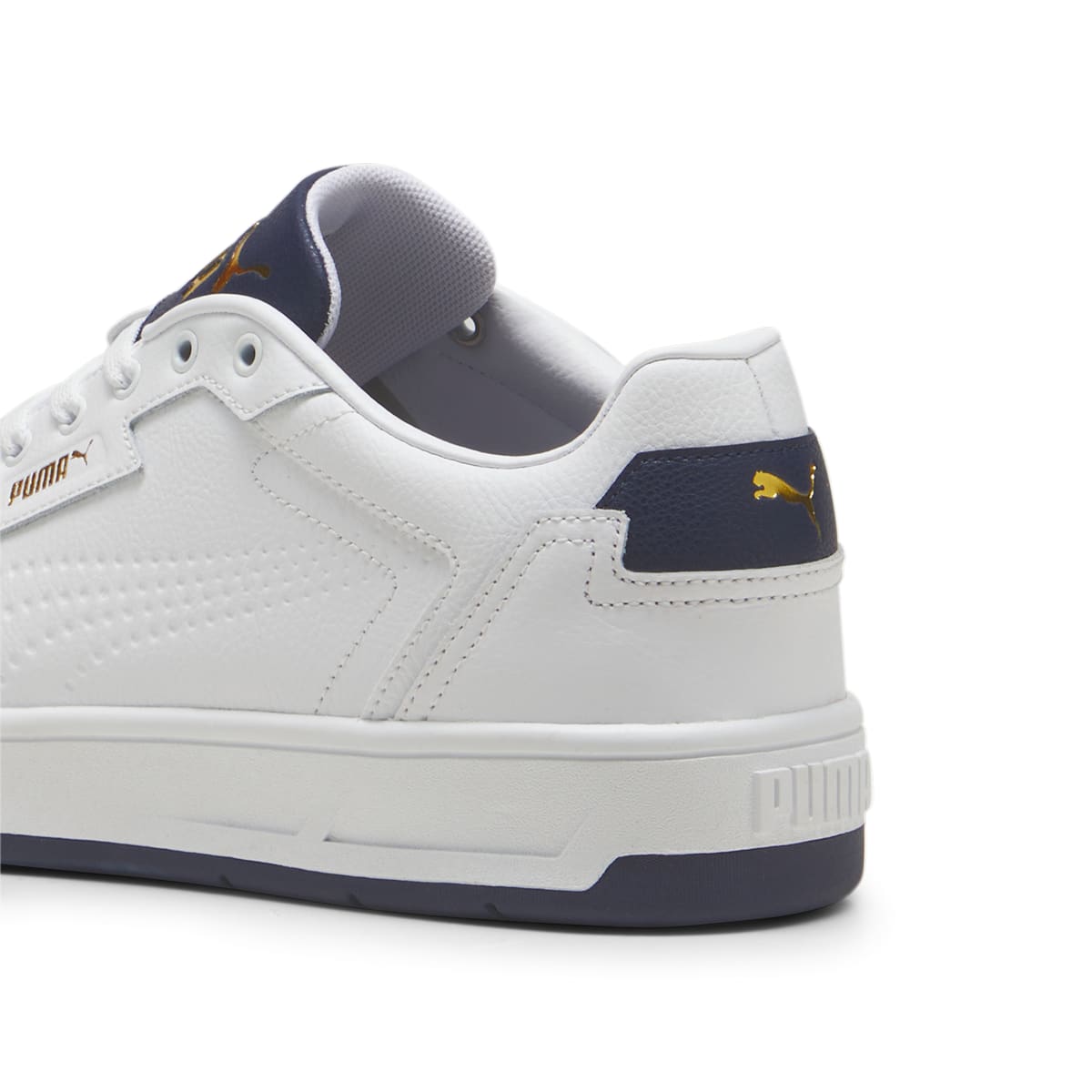 PUMA Court Classic Lux 'White Navy Gold' 395019-04