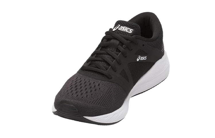 (GS) ASICS Roadhawk FF Black/White C743N-9001