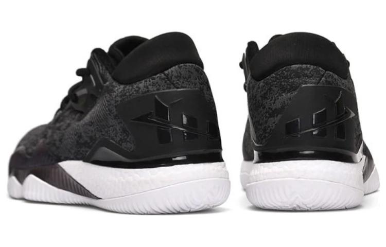 adidas Crazylight Boost Low 2016 Shoes 'Black White' B42722
