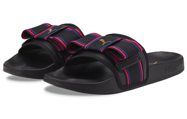 (WMNS) PUMA Leadcat 20 Bow Kadin Sports Slippers Black 384152-01
