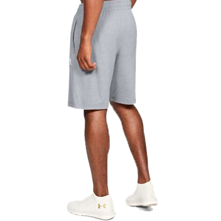 Under Armour Sportstyle Cotton Shorts 'Light Steel Grey' 1329299-035