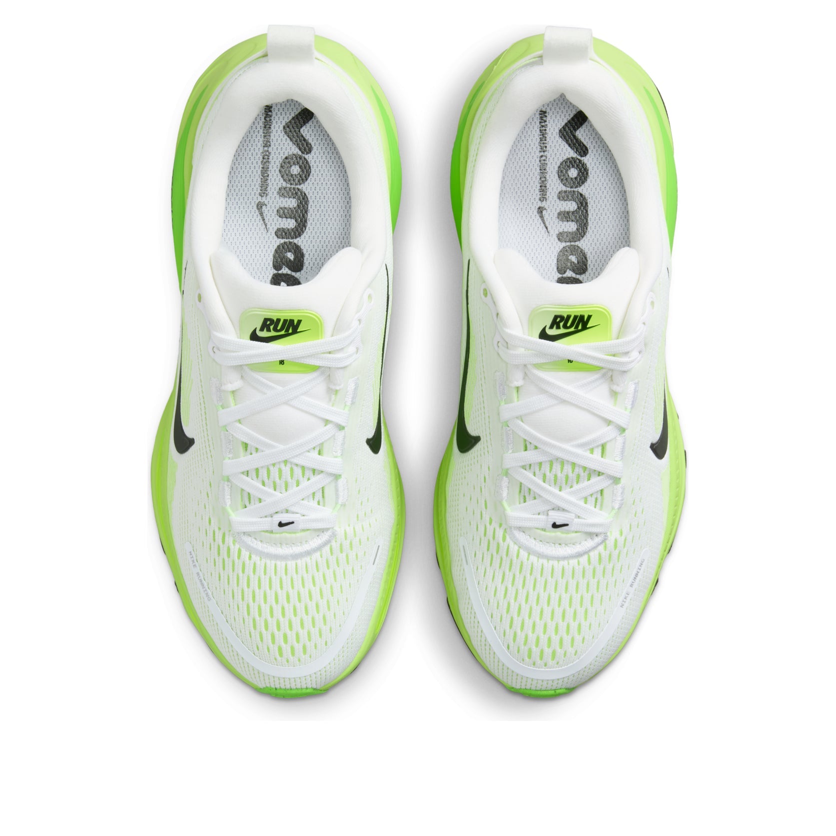 (GS) Nike Air Zoom Vomero 18 'White Electric Green Volt Black' HQ2157-101