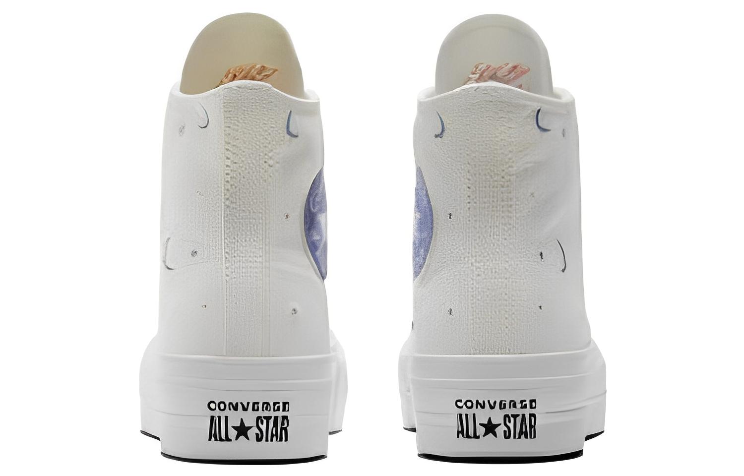 (WMNS) Converse Chuck Taylor All Star Lift 'Cream Purple' A02895C