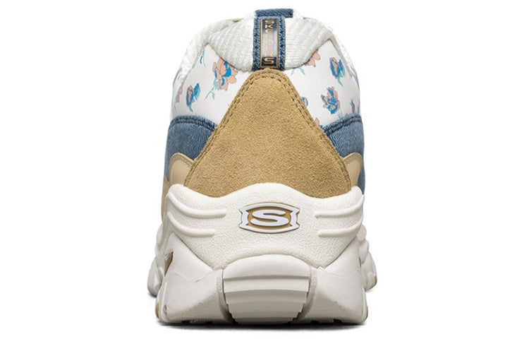(WMNS) Skechers Energy White/Yellow/Blue 149053-WNT