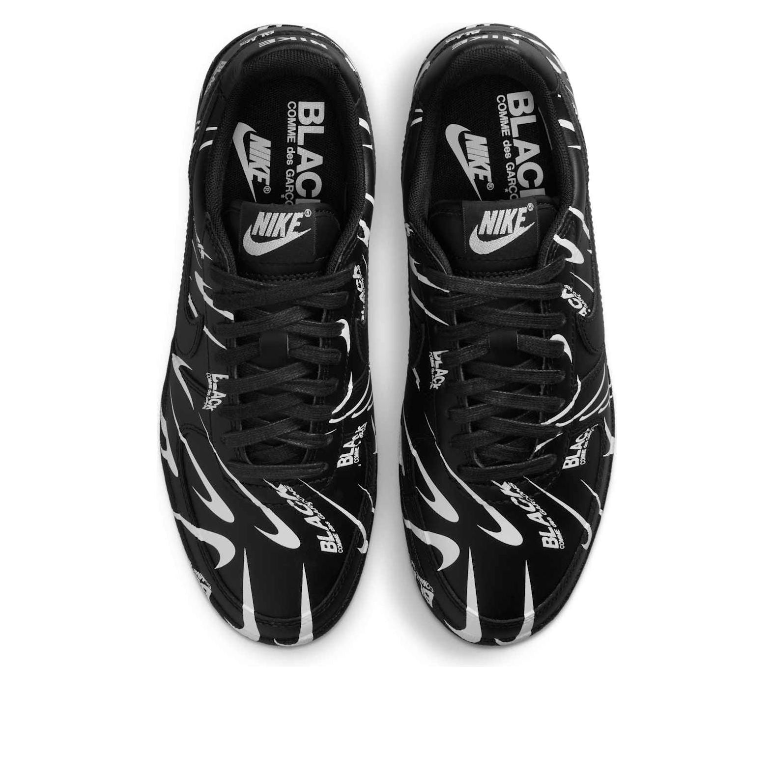(WMNS) Nike x Comme des Garons Field General '82 'Black White All-Over Print' IM7417-001