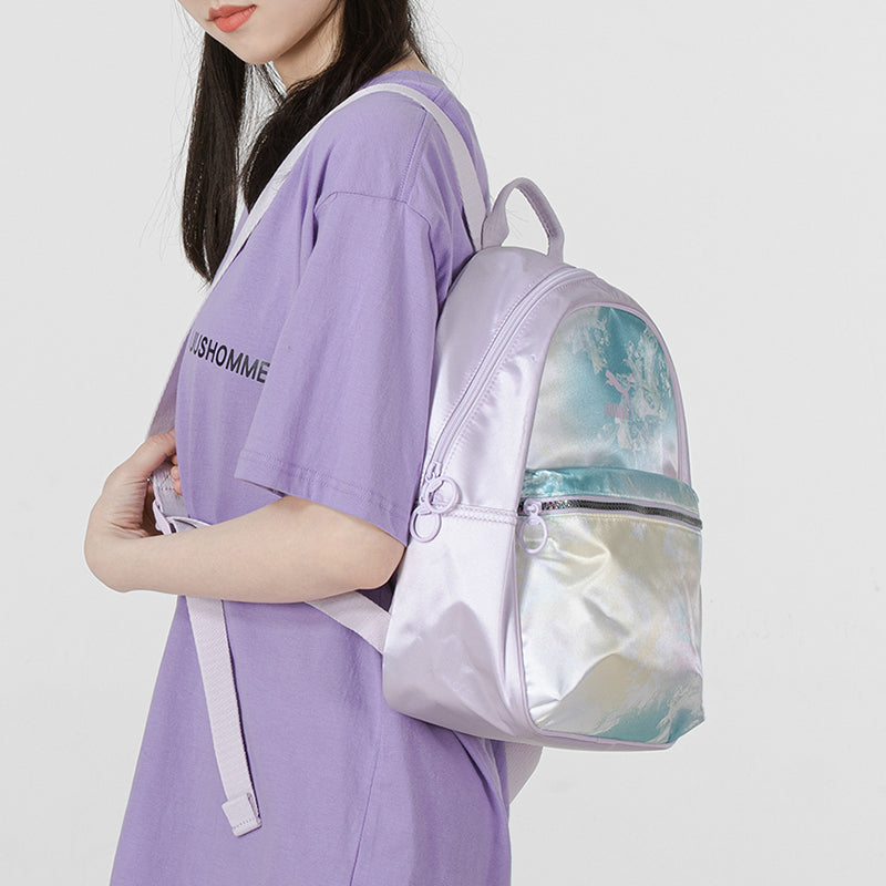 (WMNS) PUMA Time Backpack 'Purple Blue Yellow' 078745-02