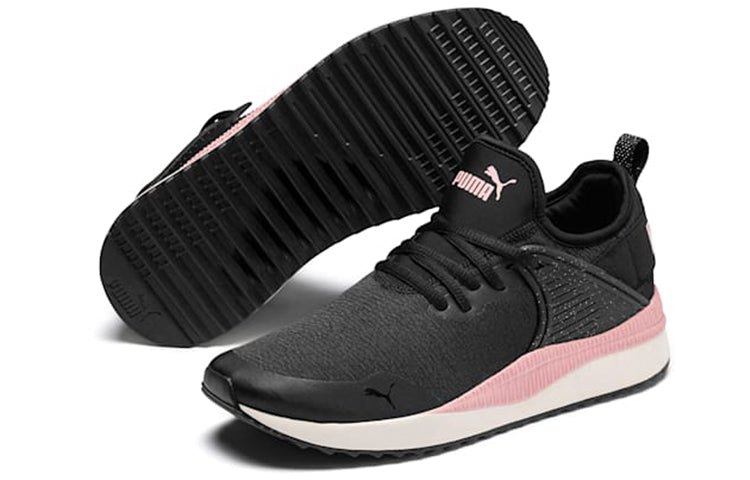 (WMNS) PUMA Pacer Next Cage Black/Pink 369988-01