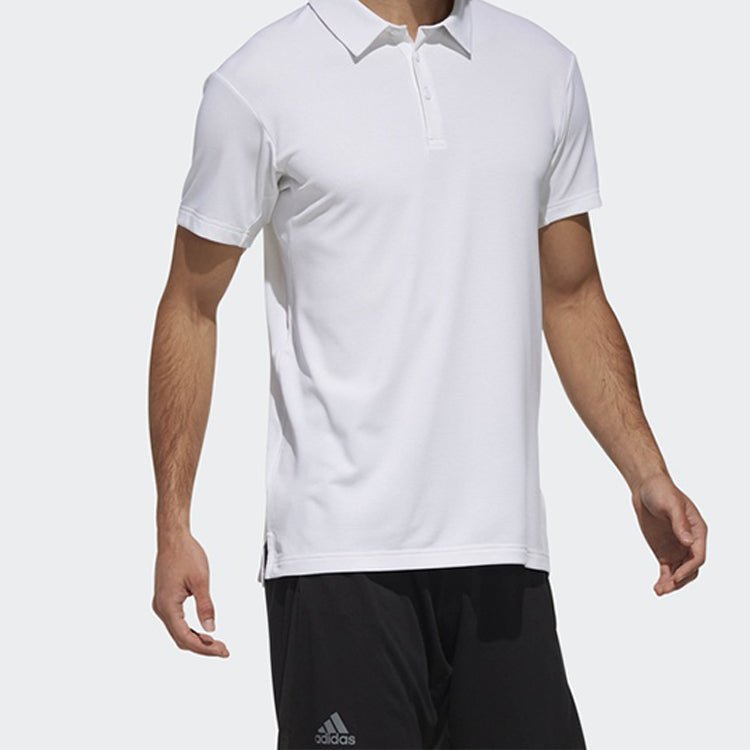 Men's adidas Sports Tennis polo White Polo Shirt DU8412