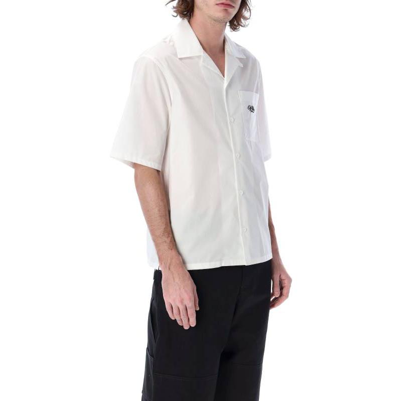 Off-White SS23 Logo Embroidered Short Sleeve Tee OMGG004S23FAB0020110