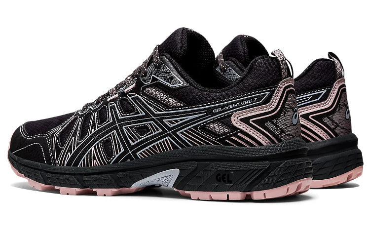 (WMNS) ASICS Gel-Venture 7 Wide 'Graphite Grey Pink' 1012B041-021