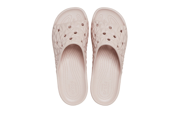 (WMNS) Crocs Classic Platform Slides 'Pink' 209564-6UR