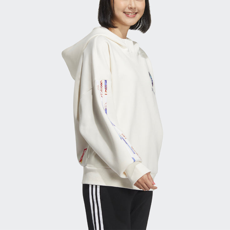 (WMNS) adidas Neo CNY Hoodies 'White' HM7483