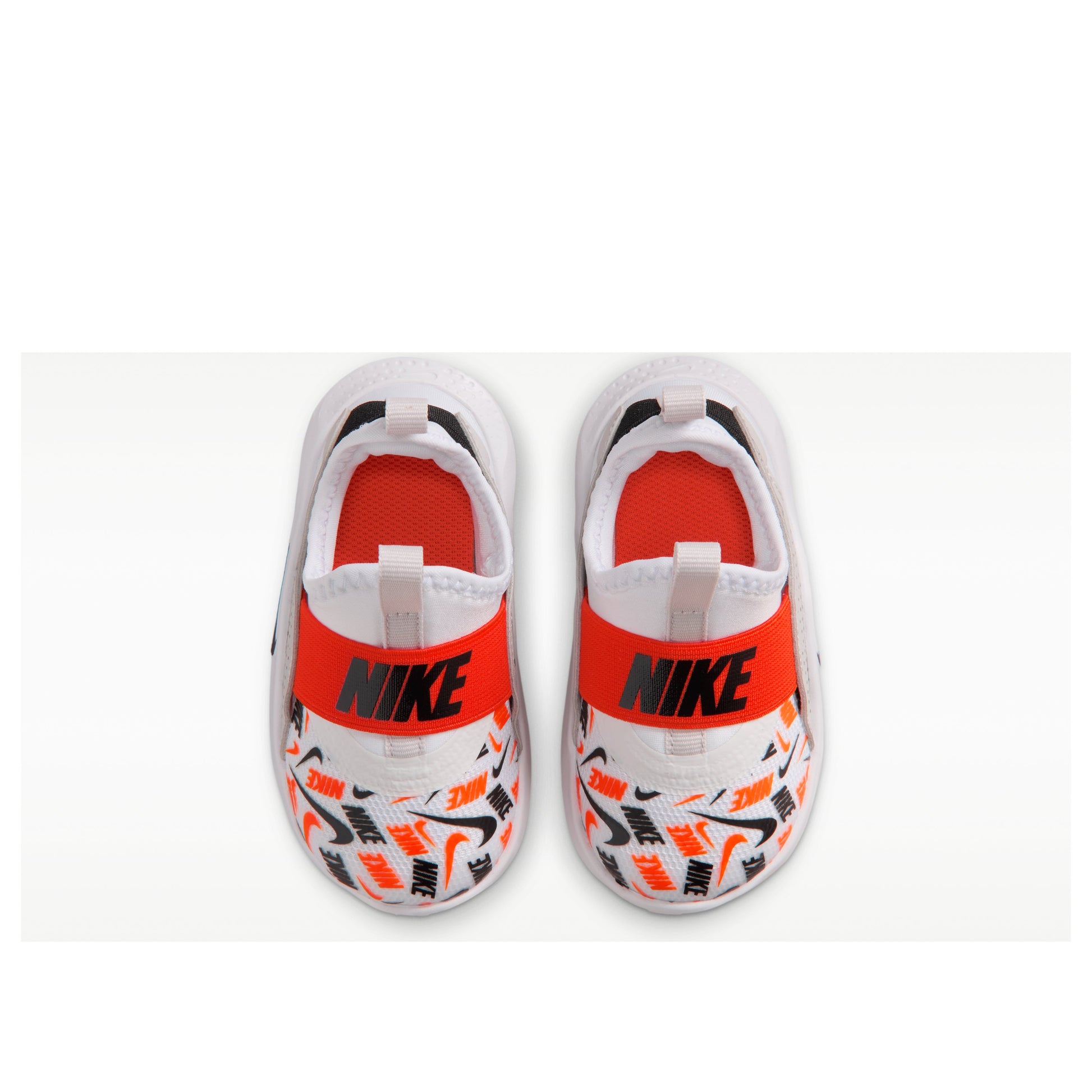 (TD) Nike Flex Runner 4 'White Safety Orange' IO9505-100