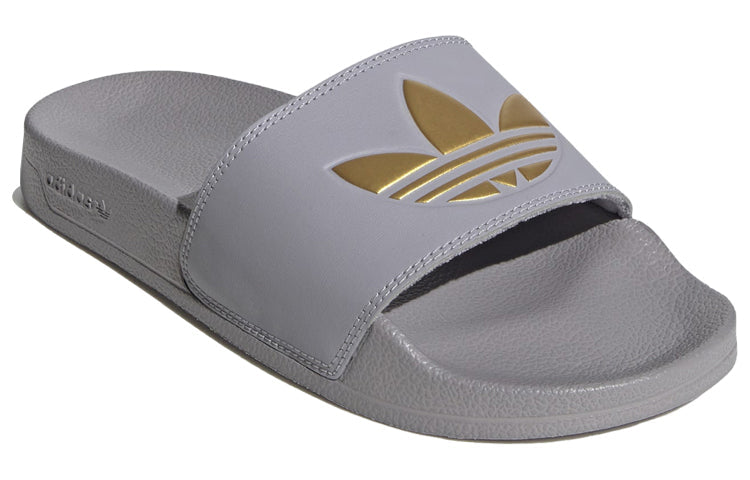(WMNS) adidas Adilette Lite 'Glory Grey Gold' FW0542