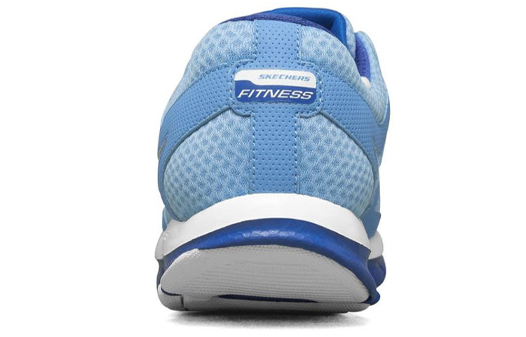 (WMNS) Skechers Liv Running Shoes Blue/White 12473-BLU