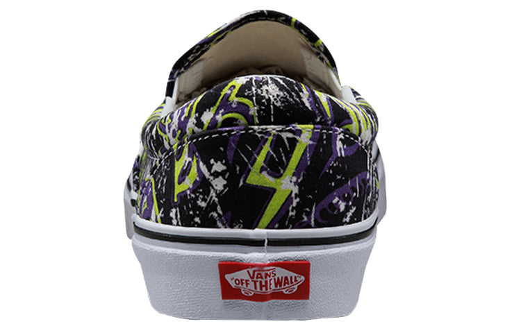 Vans Classic Slip-On Multi-Color 'Black Green Purple' VN0003Z4IX3