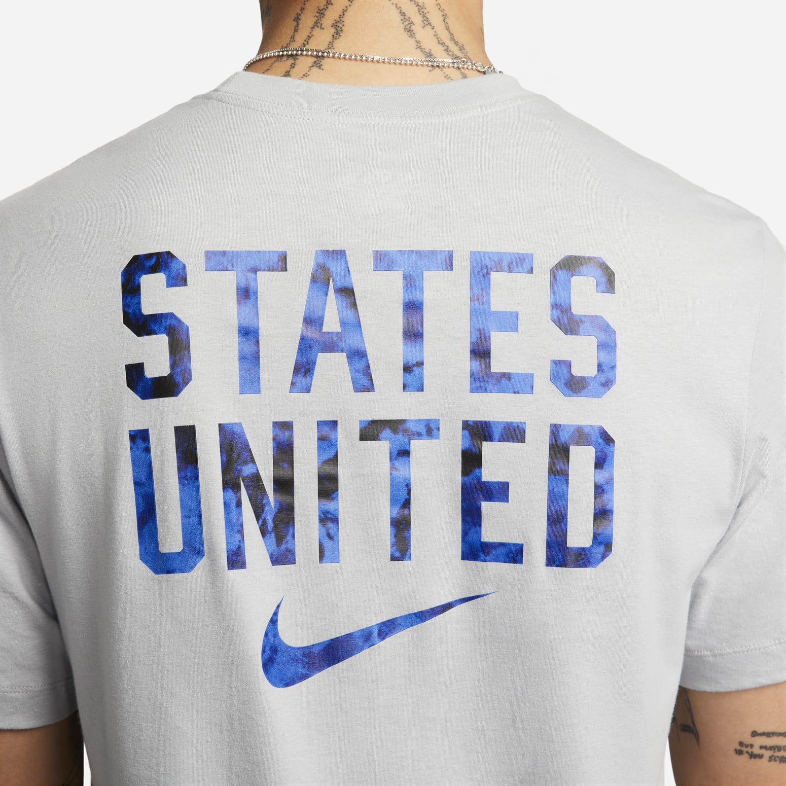 Nike US Soccer STATES UNITED T-Shirt 'Grey' DH7680-051