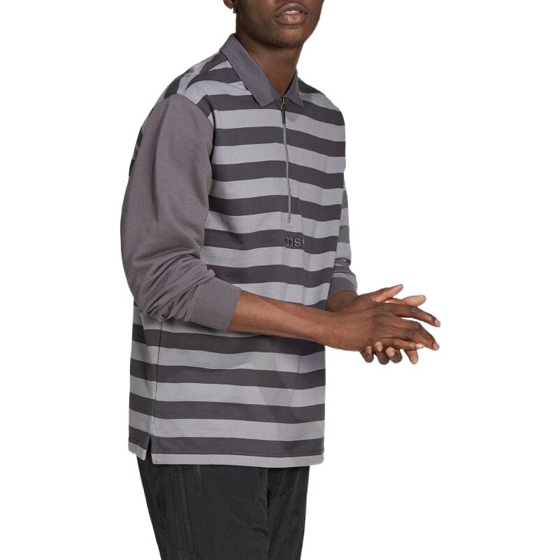 adidas SPRT Frank Rugby Shirt 'Grey' HE4703