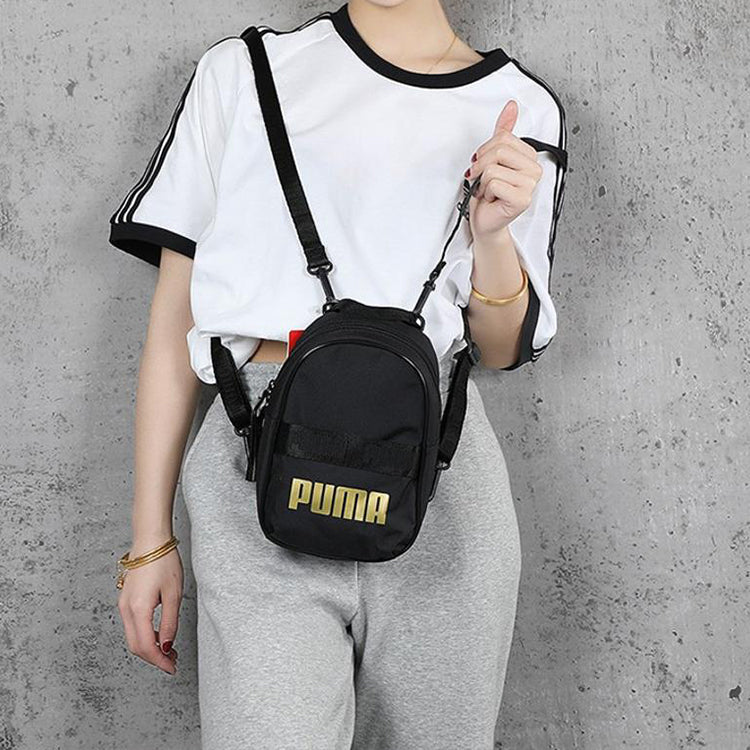 (WMNS) PUMA Core Base Mini Bag 'Black Gold' 077139-01