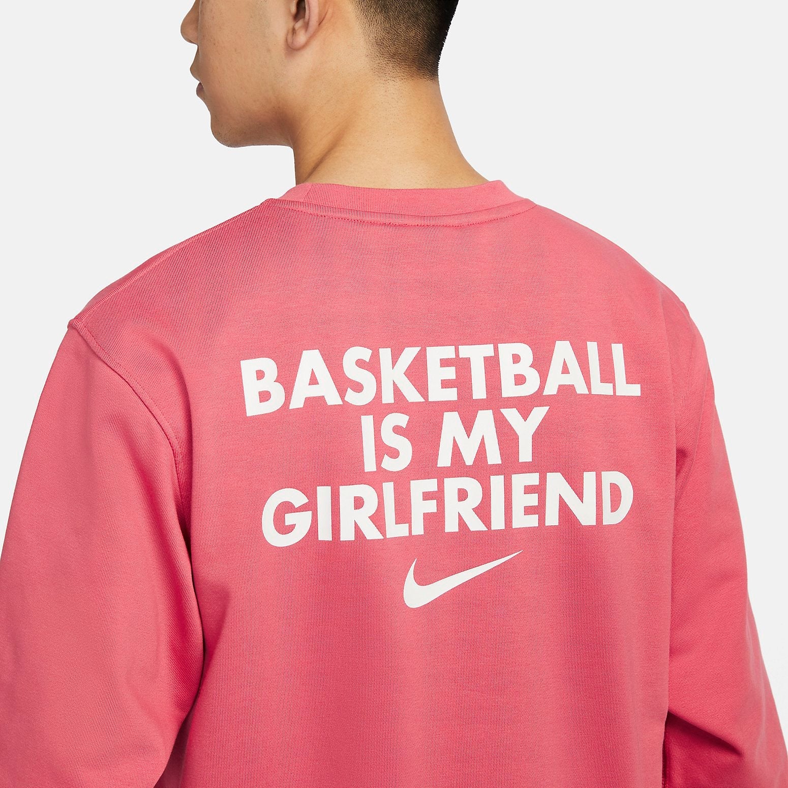 Nike Standard Issue Dri-FIT Crew Neck Basketball Top 'Pink' HF1115-681