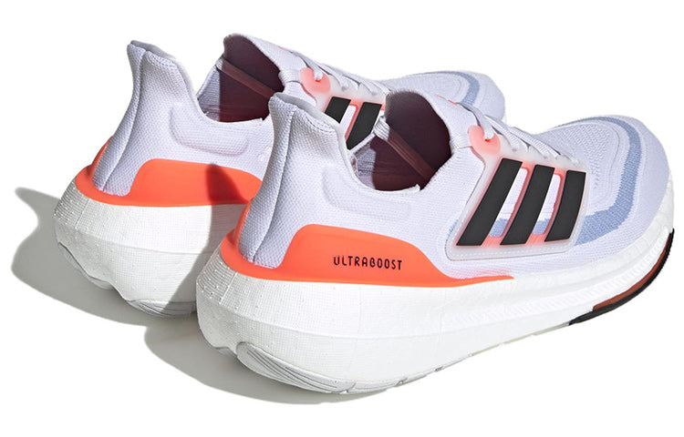 adidas Ultra Boost Light White Black Solar Red HQ6351