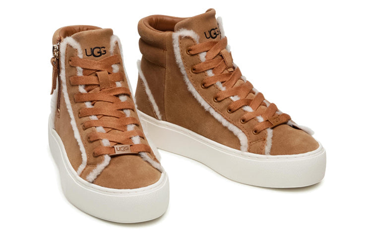 (WMNS) UGG Olli Heritage Sneaker 'Chestnut' 1112425-CHE