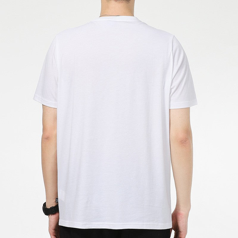 PUMA Power Tape Casual Breathable Sports Short Sleeve White 847672-02