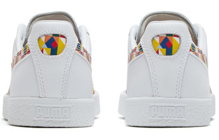 PUMA Clyde Graffiti Retro Casual Skateboarding Shoes Unisex 370001-01