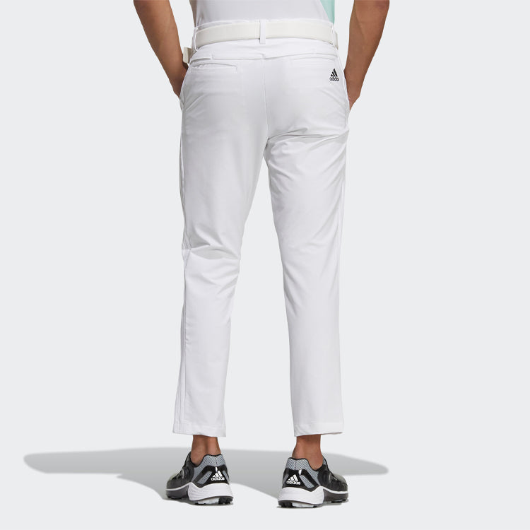 adidas Tr Tiro 9 Pants Loose Belt Loop Sports Long Pants White GM3644
