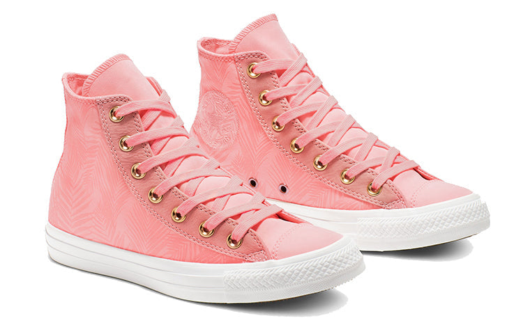 (WMNS) Converse Chuck Taylor All Star Summer Palms High Top Pink White 'Pink Blue' 564120F