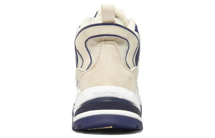(WMNS) Skechers Stamina V2 'White Navy' 167270-NTNV