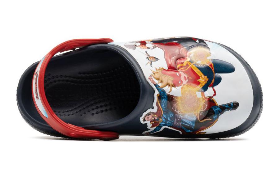 (GS) Crocs x Marvel Classic Clog 'Avengers Patch' 207069-410