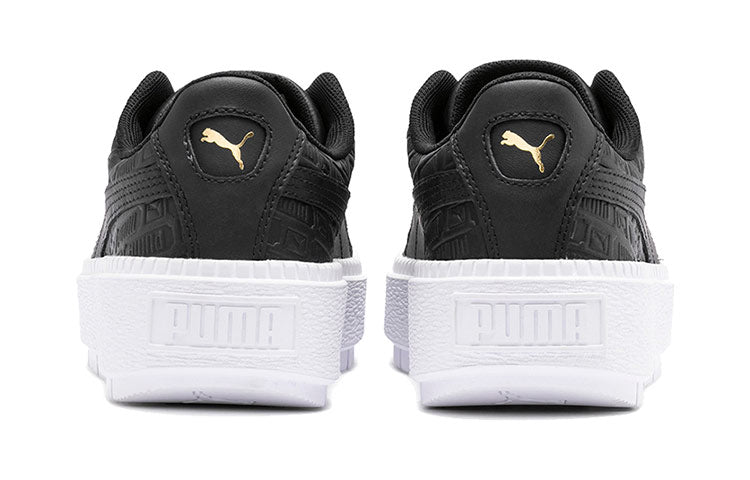 (WMNS) PUMA Platform Trace 'Black White' 369925-02