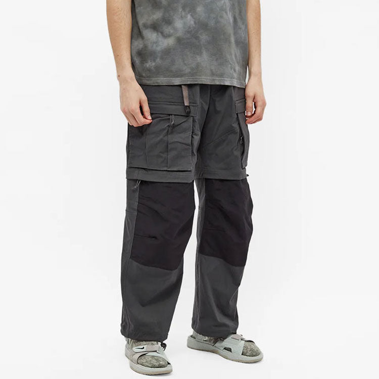 Men's Nike ACG 2 In 1 Waterproof Functional Multiple Pockets Casual Bundle Feet Long Pants/Trousers Black CV0655-070