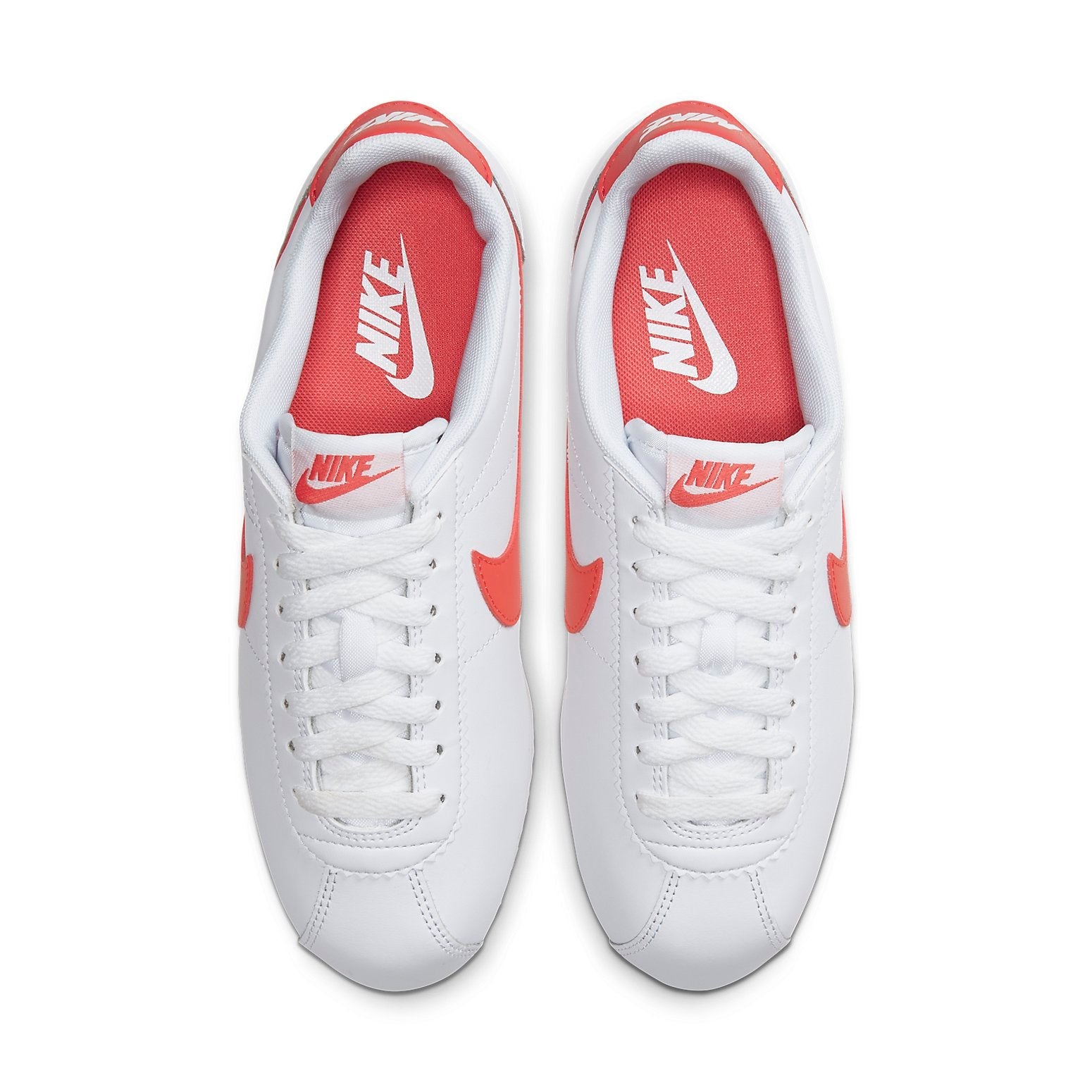 (WMNS) Nike Classic Cortez Leather 'White Pink' 807471-115