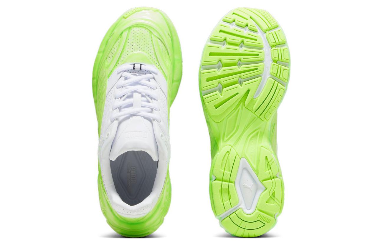 PUMA Velophasis Slime 'White Neon Green' 393754-01