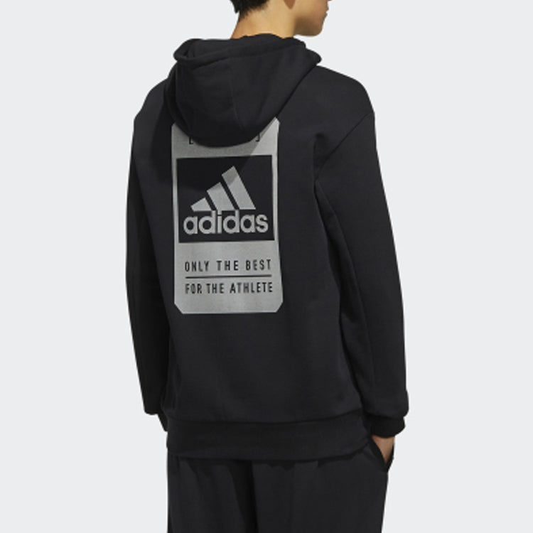 adidas Sport Hood Drawstring Jacket Men's Black FJ0187