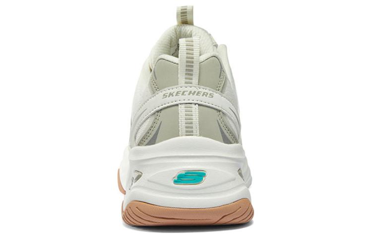 (WMNS) Skechers D'Lites 4.0 Shoes 'White Grey' 896266-OWGR