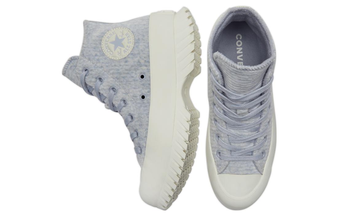 Converse Chuck Taylor All Star Lugged 2.0 High 'Striped Knit - Gravel' A01347C