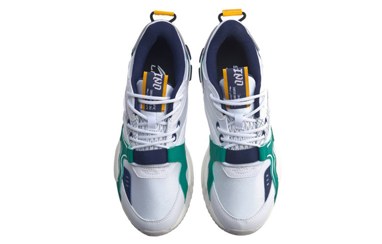 Li-Ning 001 Classic Casual Shoe 'White Green' AGCQ005-1