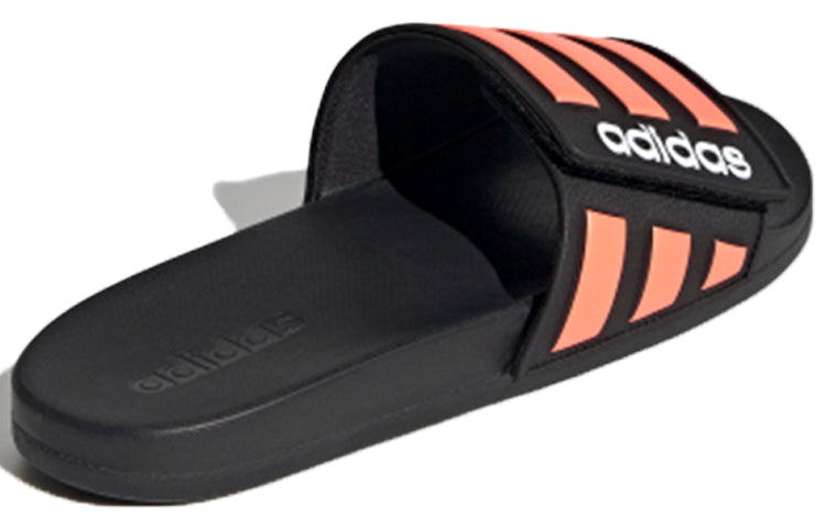 adidas neo Adilette Comfort Adj 'Black Pink' EH2848