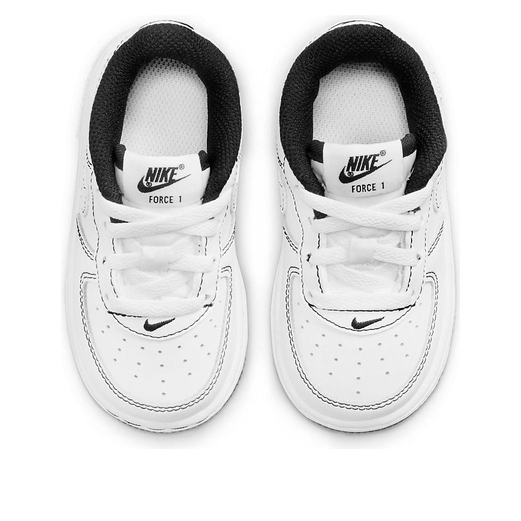 (TD) Nike Force 1 'Contrast Stitch - White Black' DC9671-104