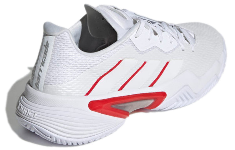 (WMNS) adidas Barricade 'White Silver Metallic Red' GW5034